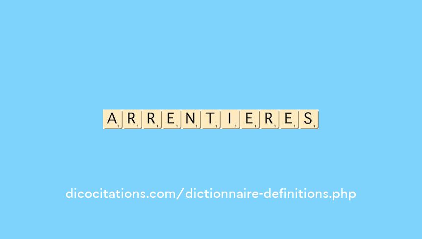 arrentieres