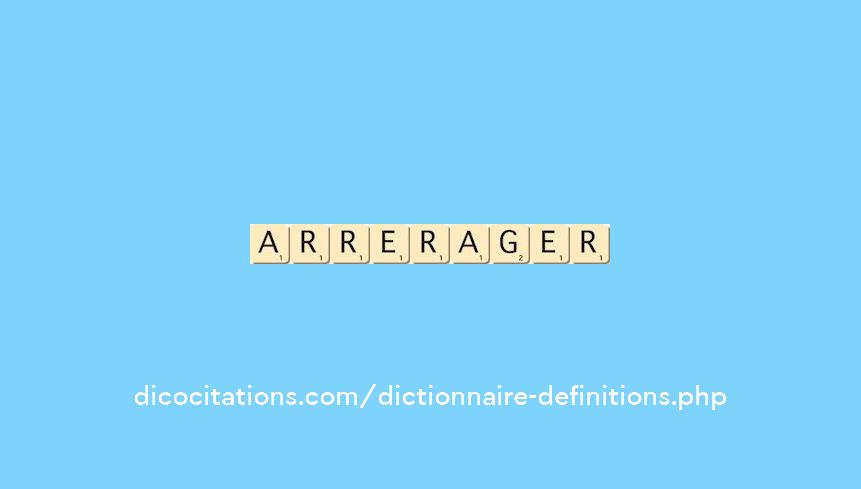 arrerager