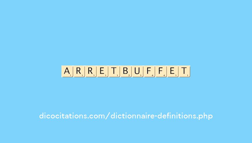 arret-buffet arret-buffet