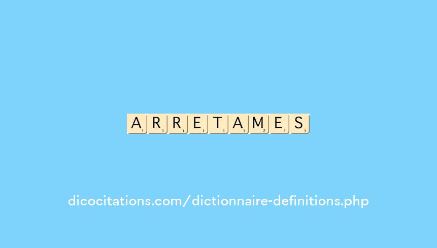 arretames arretames