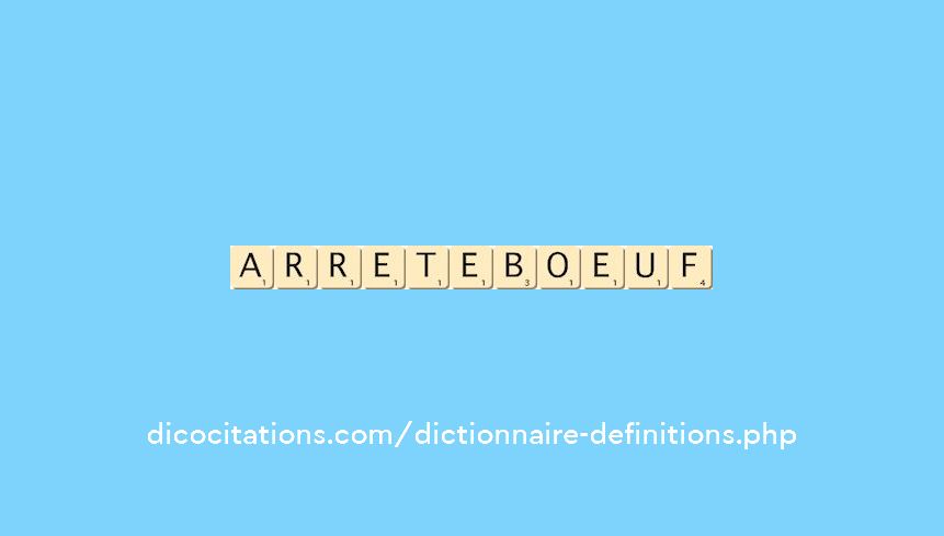 arrete-boeuf