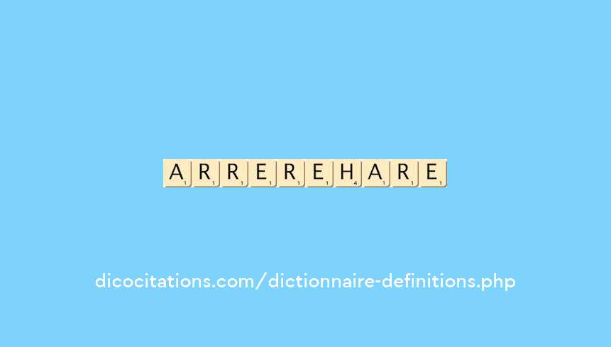 arriere-chambre