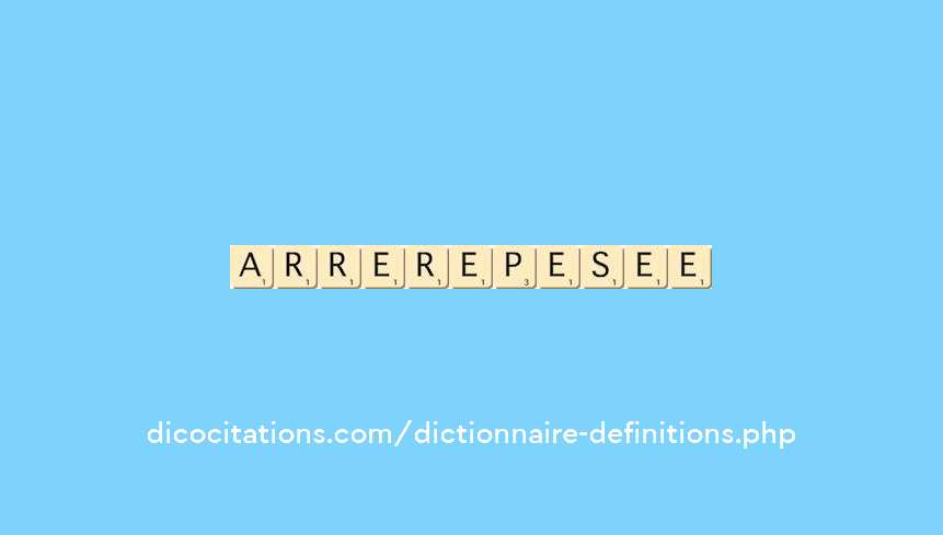 arriere-pensee