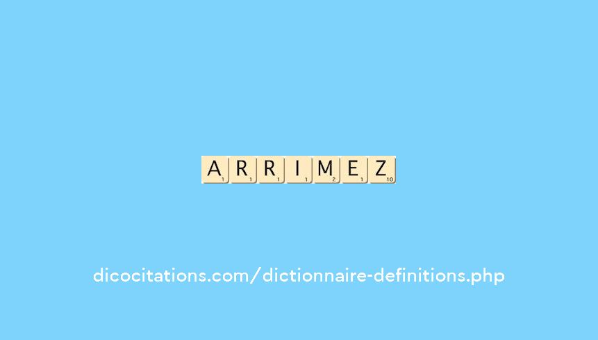 arrimez arrimez