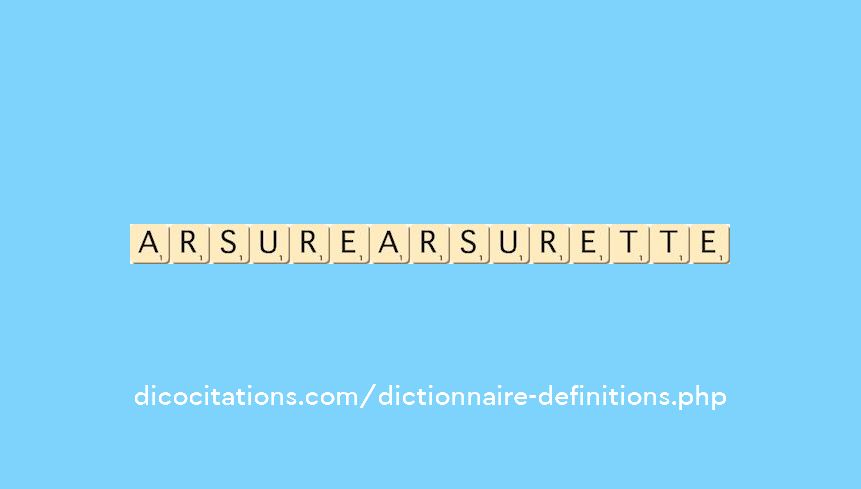 arsure-arsurette