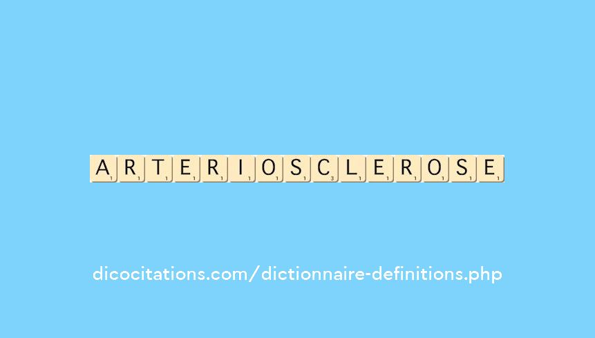 arteriosclerose