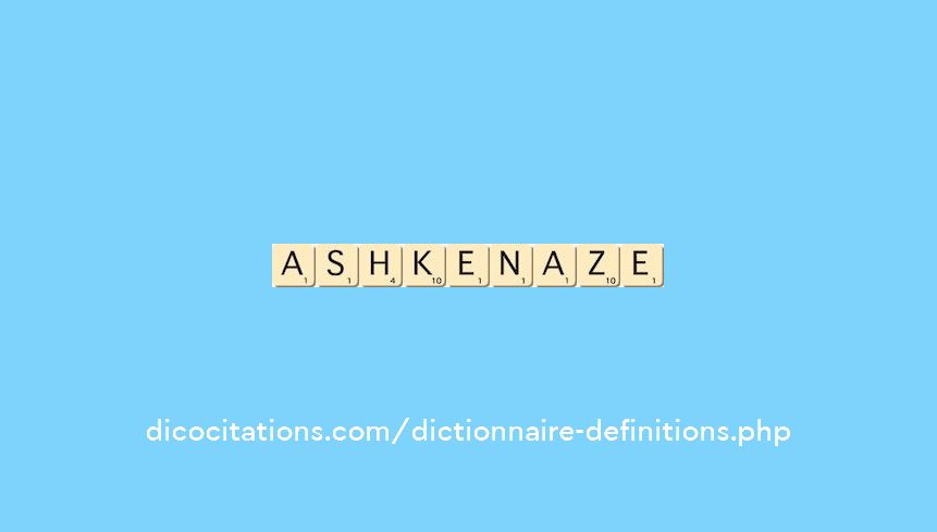 ashkenaze ashkenaze
