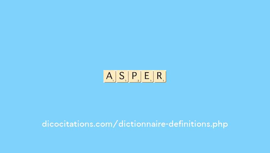 asper asper