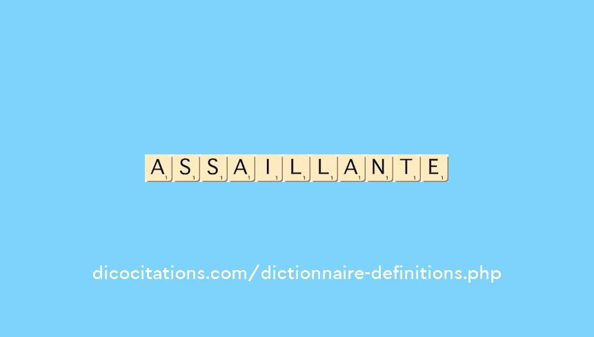 assaillante assaillante