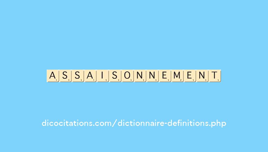 assaisonnement