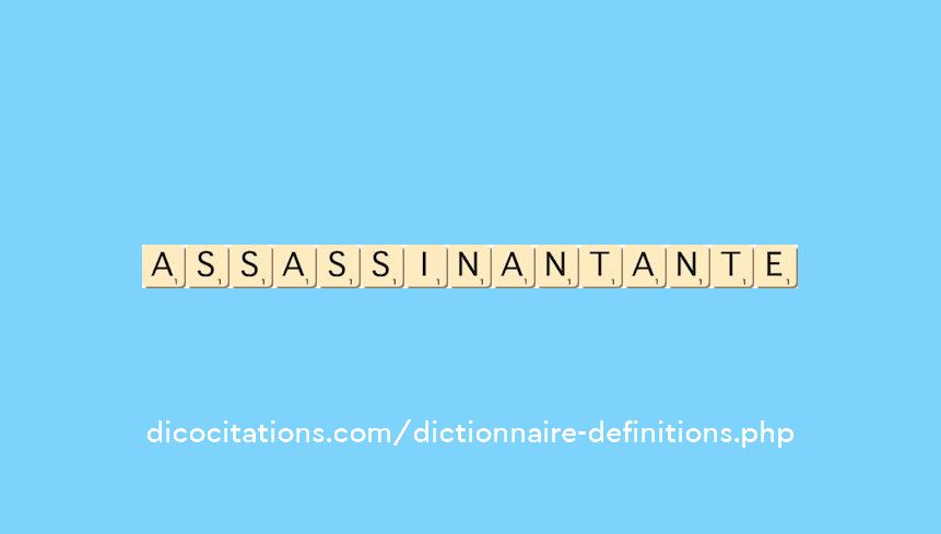 assassinant--ante