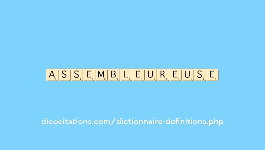 assembleur--euse