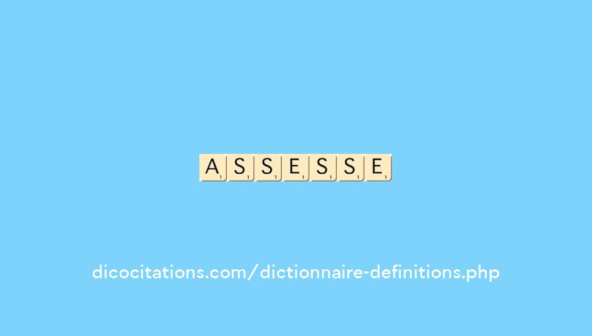assesse assesse