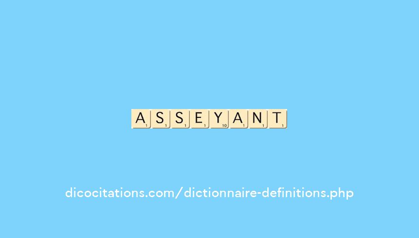 asseyant