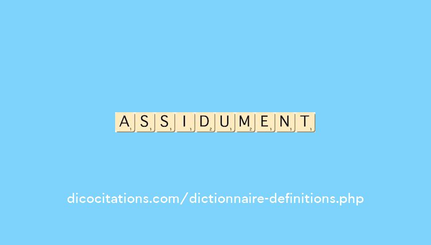 assidument