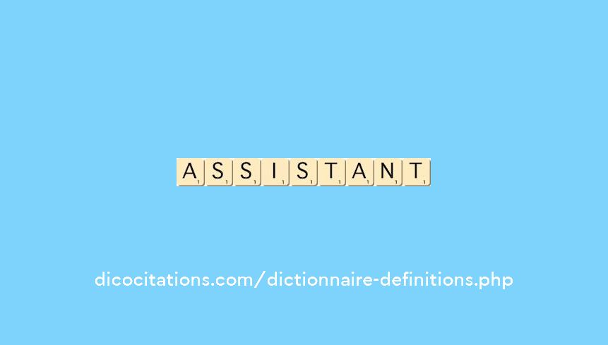 assistant assistant