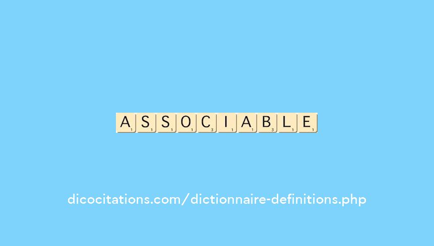 associable