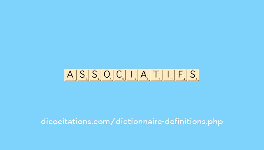 associatifs associatifs