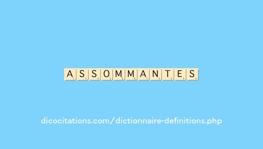 assommantes assommantes