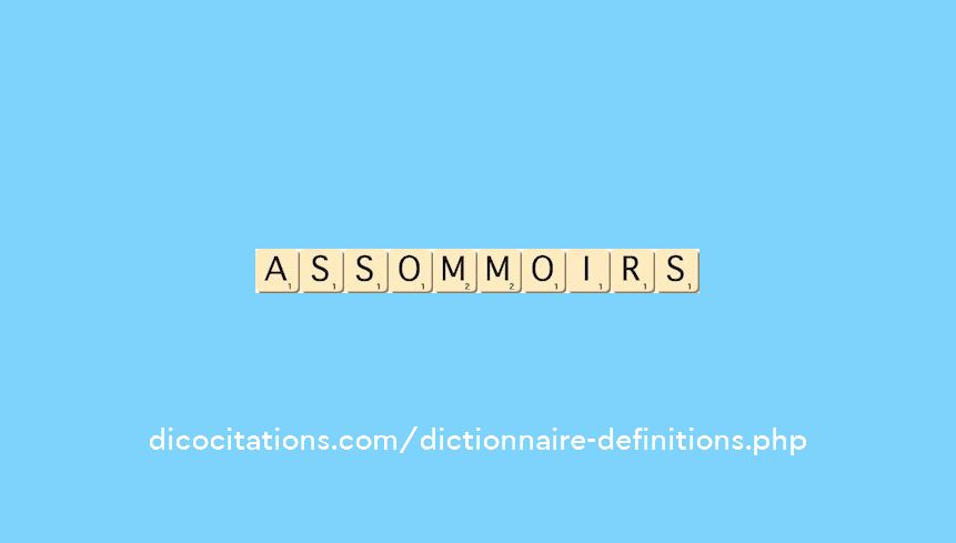 assommoirs assommoirs