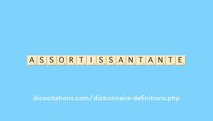 assortissant--ante