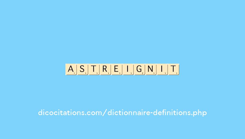 astreignit astreignit