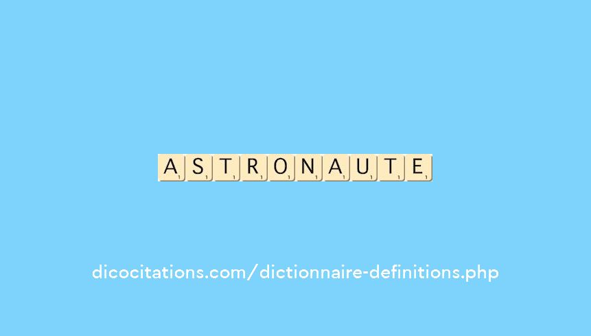 astronaute astronaute