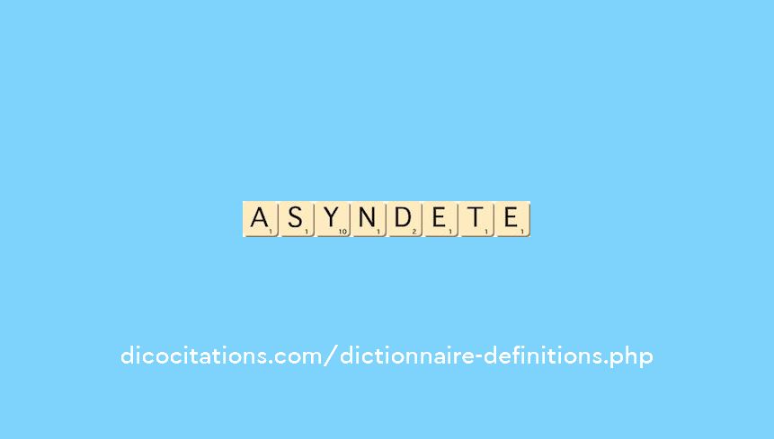 asyndete