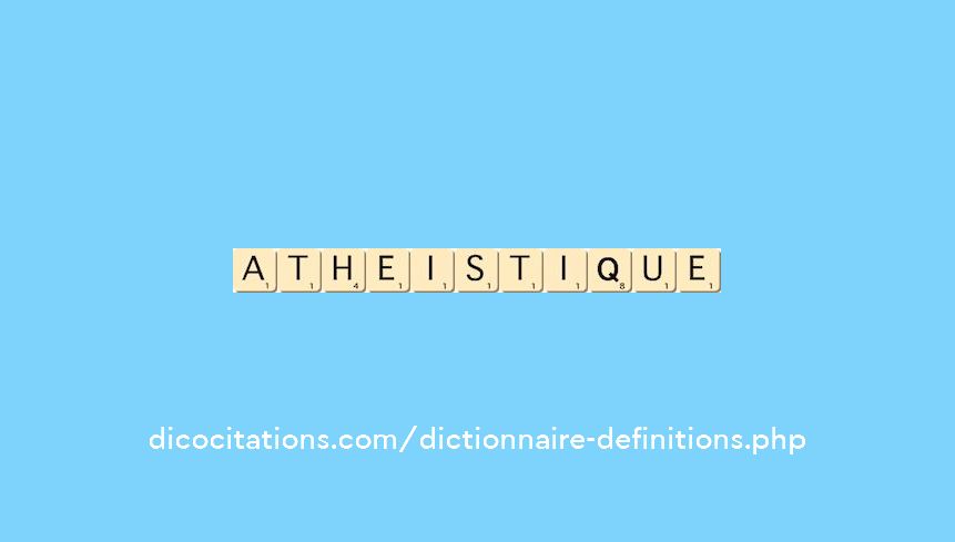 atheistique