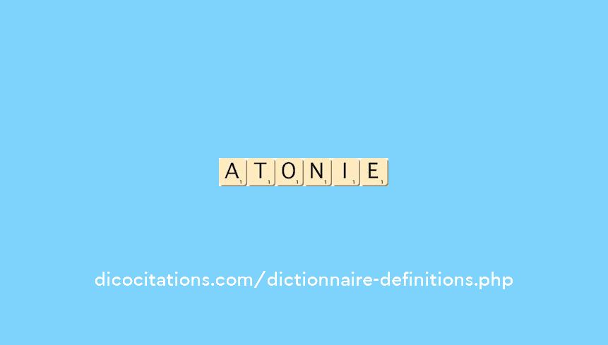 atonie