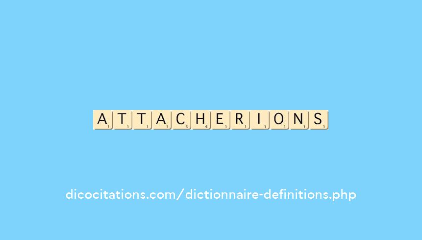 attacherions attacherions