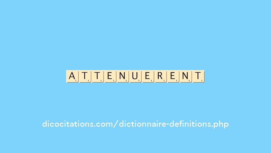 attenuerent attenuerent