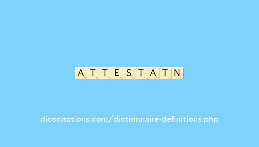 attestation