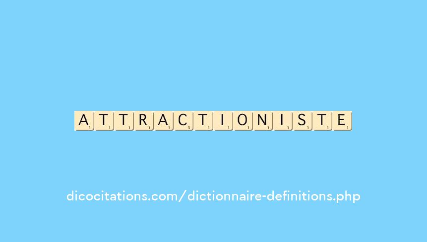 attractioniste