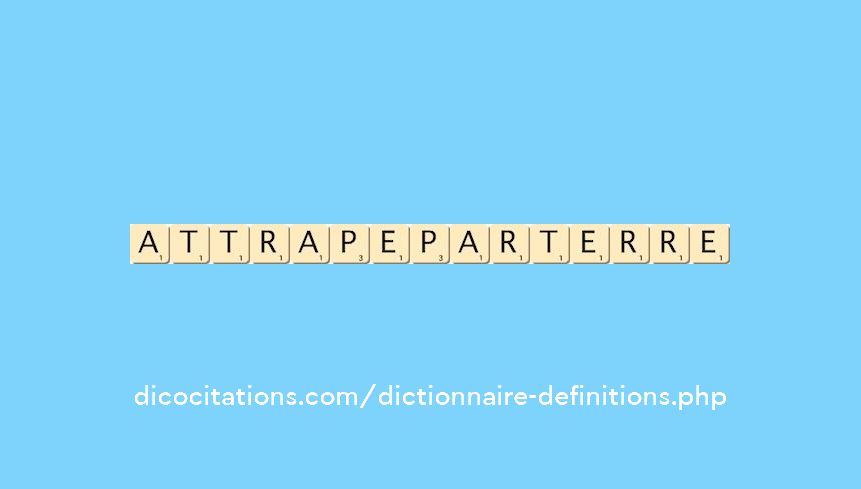 attrape-parterre