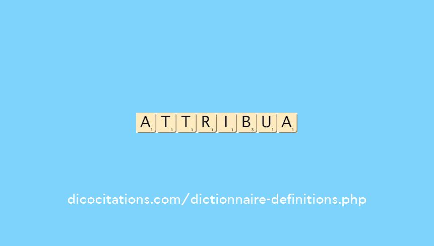 attribua