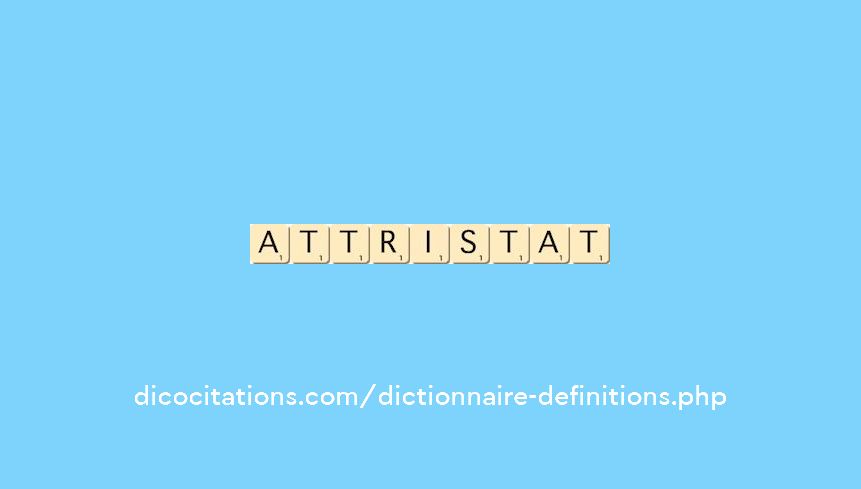 attristat attristat