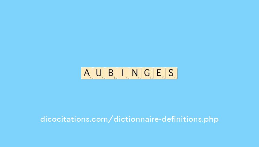 aubinges aubinges