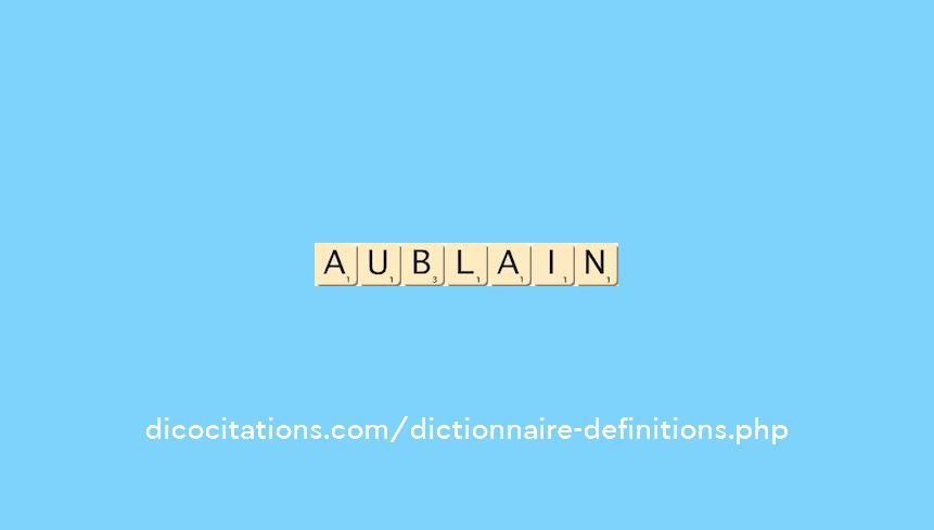 aublain aublain