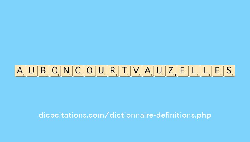 auboncourt-vauzelles