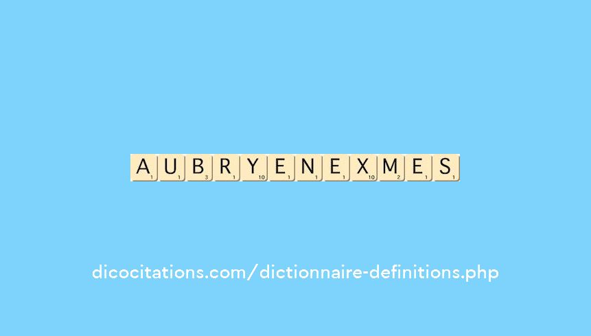 aubry-en-exmes
