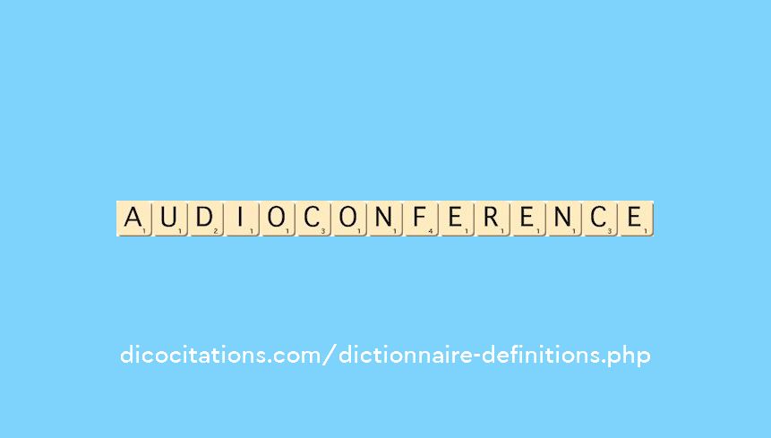 audioconference audioconference