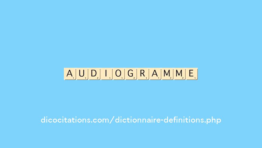 audiogramme audiogramme