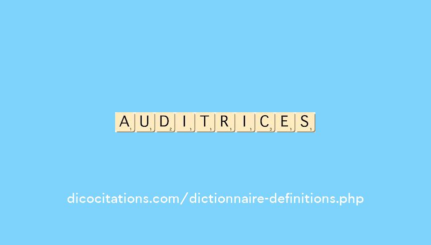 auditrices auditrices