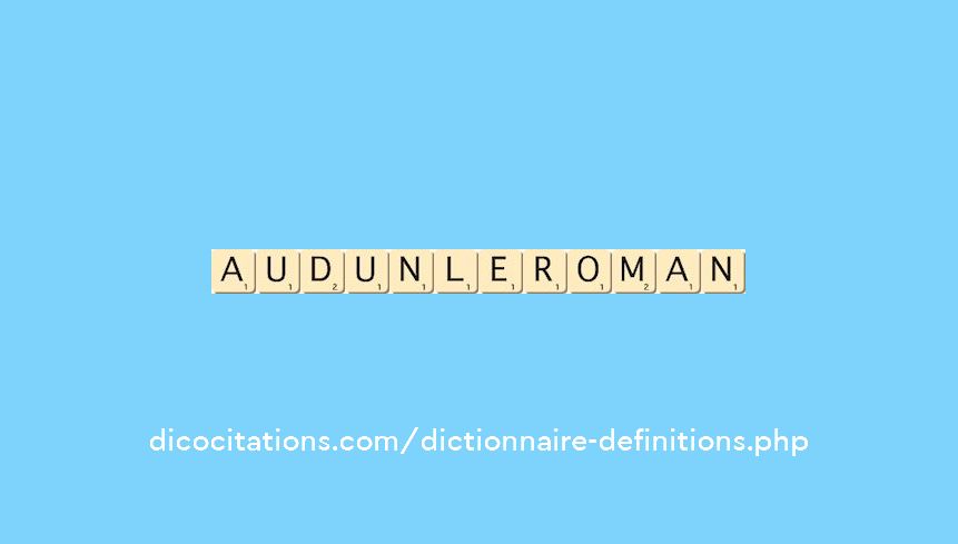 audun-le-roman audun-le-roman