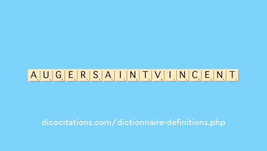 auger-saint-vincent