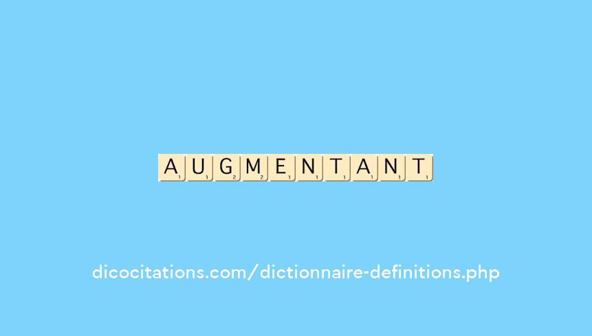 augmentant augmentant