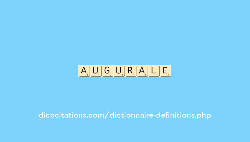 augurale