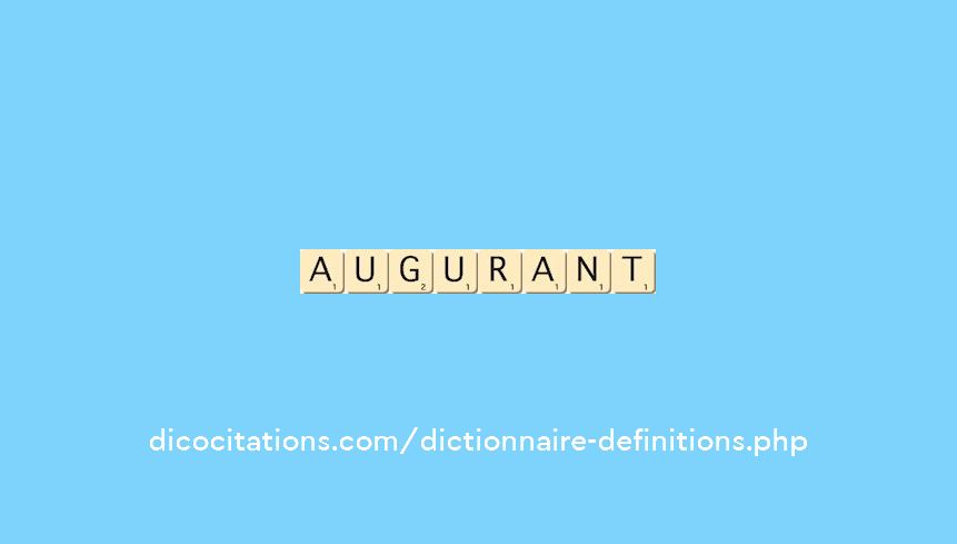 augurant