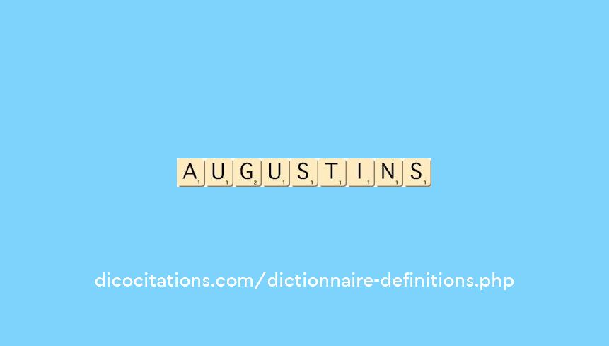 augustins augustins